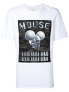 Cy Choi - Mouse Print T-shirt - Men - Cotton - M, White, Cotton