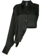 Ann Demeulemeester Nanette Asymmetric Shirt - Black