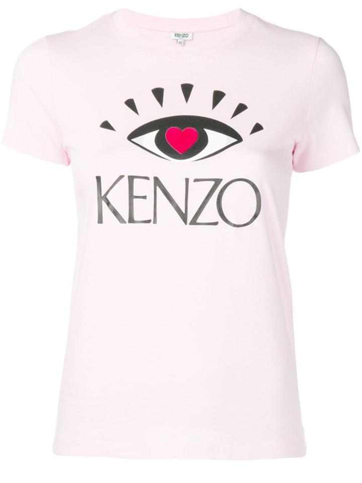 Kenzo Pink Graphic T-shirt