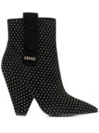 Liu Jo Embellished Ankle Boots - Black