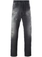 Diesel 'narrot' Jeans, Men's, Size: 32, Grey, Cotton/polyester/spandex/elastane