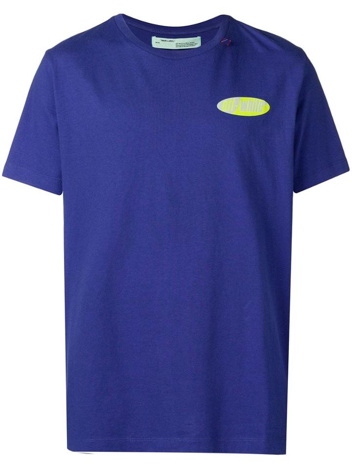 Off-white Arrow Print T-shirt - Blue