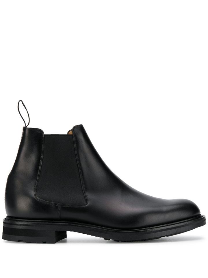 Church's Slip-on Chelsea Boots - Black