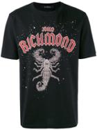 John Richmond - Scorpion Print T-shirt - Men - Cotton - M, Black, Cotton
