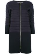 Herno Padded Coat, Women's, Size: 42, Black, Cotton/polyamide/polyurethane/polyester