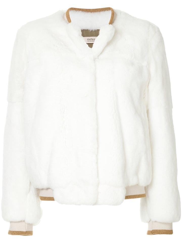 Yves Salomon Meteo Meteo Jacket - White