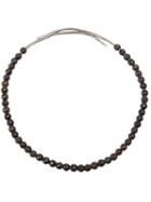 Goti Beaded Necklace, Adult Unisex, Khaki