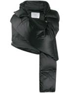 Heliot Emil Downfilled Scarf-jacket - Black