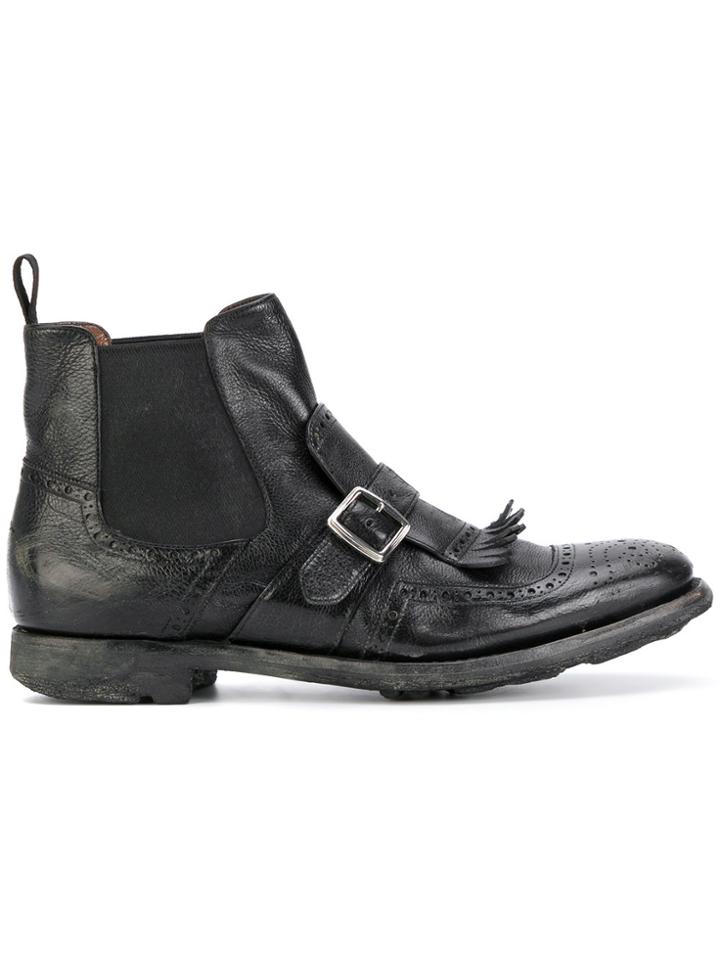 Church's Tronchetto Glacè Boots - Black