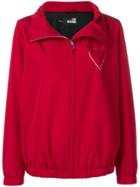 Love Moschino Glitter Heart Raincoat - Red