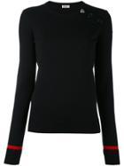 Saint Laurent Knitted Top - Black
