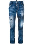 Dsquared2 Low-waist Skinny Jeans - Blue