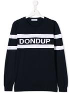 Dondup Kids Logo Sweatshirt - Blue