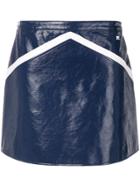 Courrèges Straight Mini Skirt - Blue