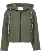 Proenza Schouler Pswl Hooded Puff Jacket - Green