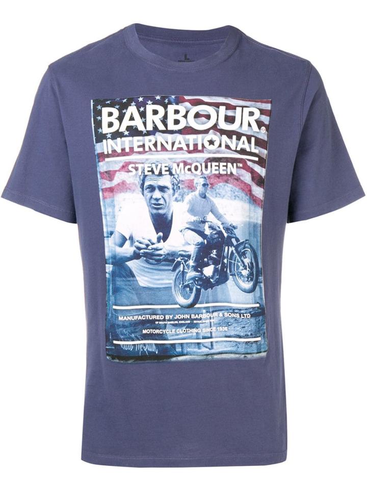 Barbour Photo Print T-shirt - Blue