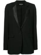 Ann Demeulemeester Narrow Lapels Blazer - Black