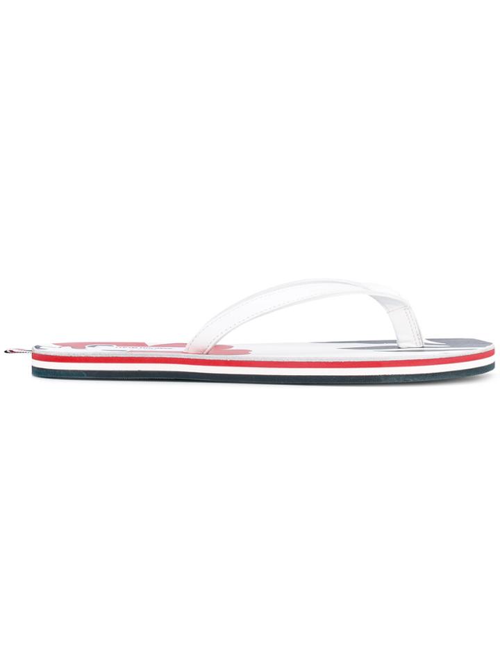 Thom Browne Tropical Flip Flops - Multicolour