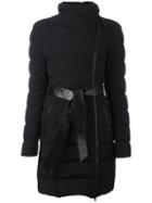 Mackage 'norina' Padded Coat, Women's, Size: Large, Black, Feather Down/nylon/spandex/elastane