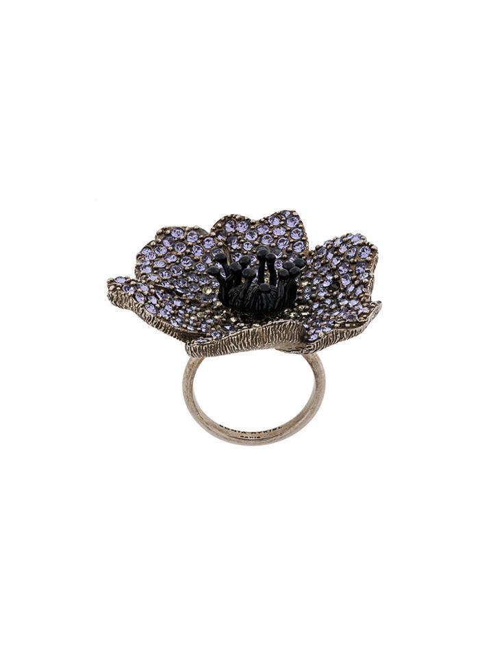 Sonia Rykiel Poppy Ring - Metallic