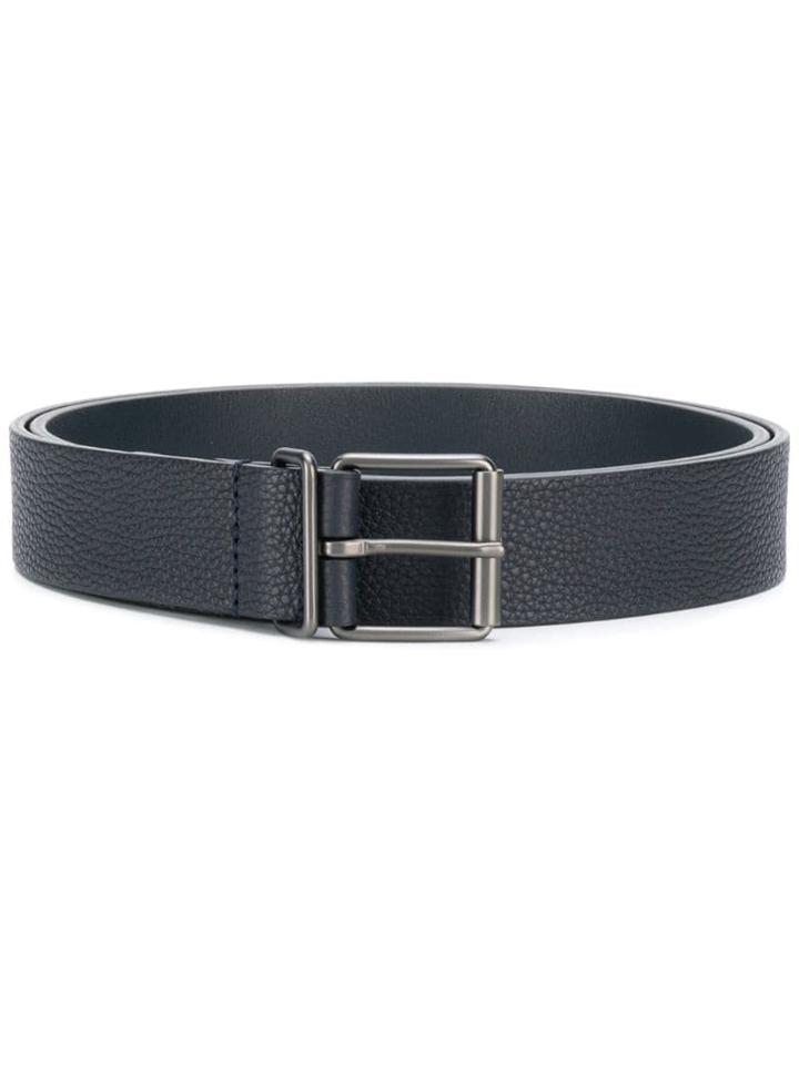 Anderson's Grained Style Belt - Blue