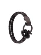 Nialaya Jewelry Hook Closure Bracelet, Men's, Size: Small, Black