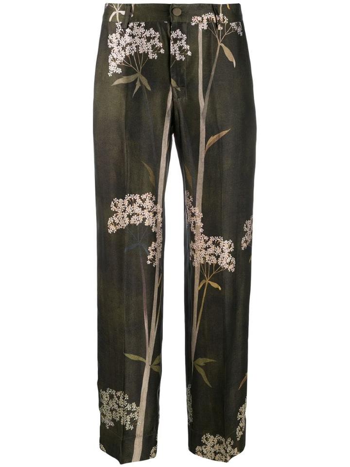 F.r.s For Restless Sleepers Soffioni Militare Trousers - Green