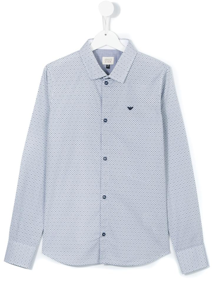 Armani Junior Logo Print Shirt - Unavailable