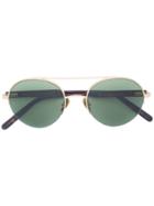 Retrosuperfuture Tinted Bar Sunglasses - Brown