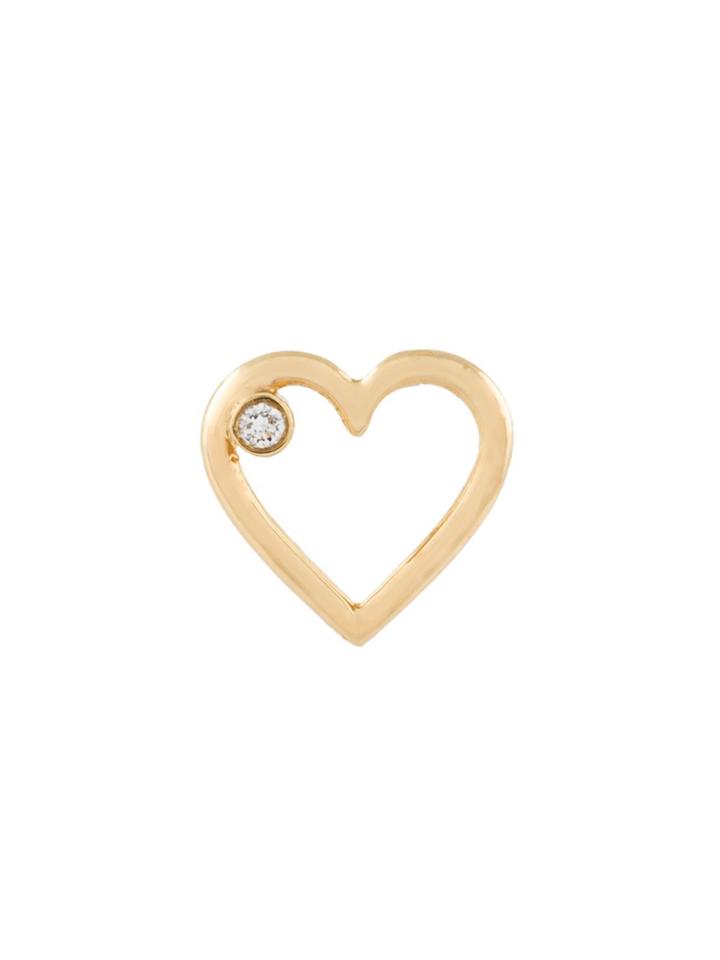 Aurelie Bidermann 'love & Diamond' Earring - Metallic