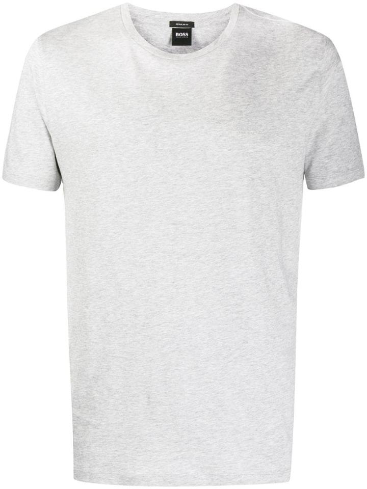 Boss Hugo Boss Melange Round Neck T-shirt - Grey