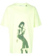 Off-white Illusionist Print T-shirt - Yellow