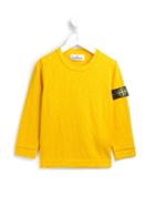 Stone Island Kids Round Neck Jumper