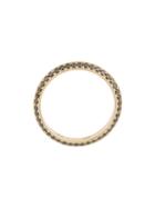 Lizzie Mandler Fine Jewelry 18k Gold And Diamond 'double-sided Knife Edge' Ring, Women's, Size: 7, Metallic