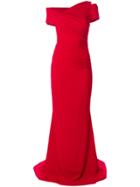 Talbot Runhof Moa5 Dress - Red