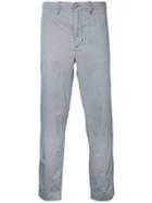 Factotum - Straight Trousers - Men - Cotton - 28, Grey, Cotton