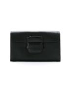Sarah Chofakian Leather Wallet - Black