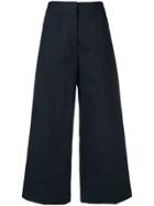 Jil Sander Wide-leg Trousers - Blue