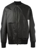 Y-3 Versa Bomber Jacket, Men's, Size: Small, Black, Cotton/polyester/polyurethane