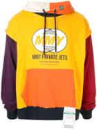 Maison Mihara Yasuhiro Mmy Private Jets Print Hoodie - Yellow