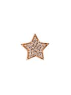 Alinka Stasia Star Stud Diamond Earring, Women's, Metallic, Diamond/18kt Rose Gold