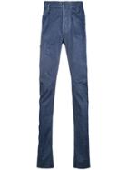 Lost & Found Ria Dunn Darted Slim Flit Trousers - Blue