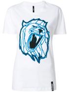 Versus Lion Print T-shirt - White