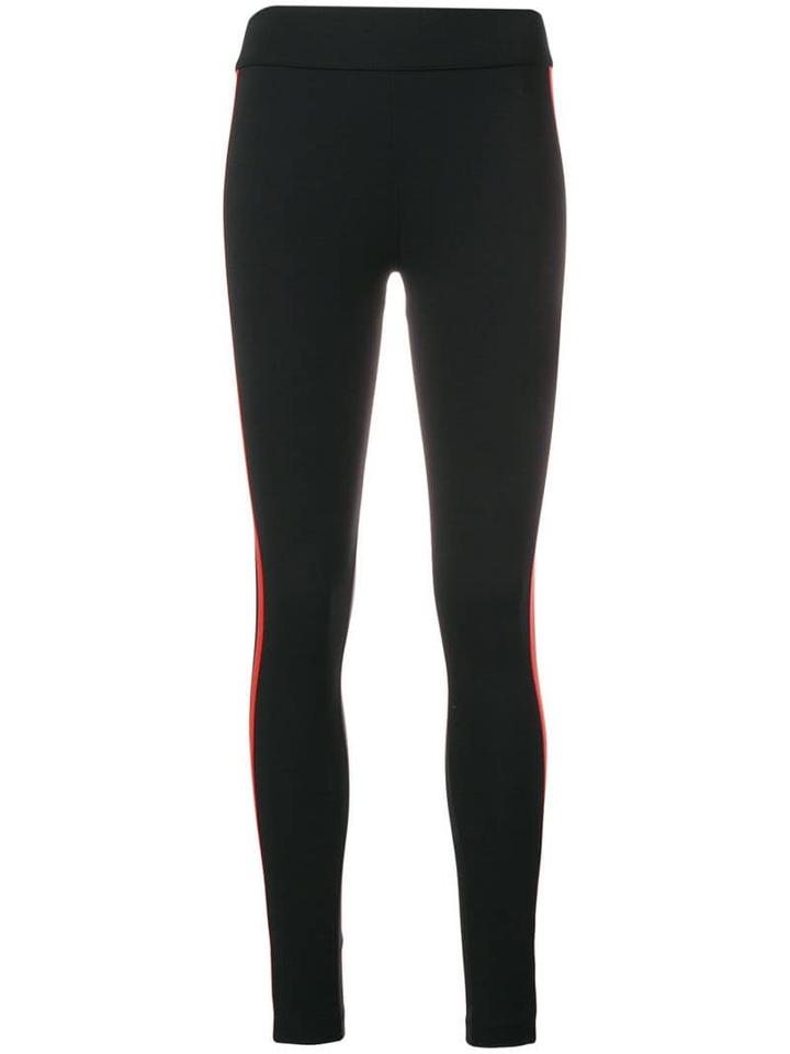No Ka' Oi Sports Stripe Leggings - Black