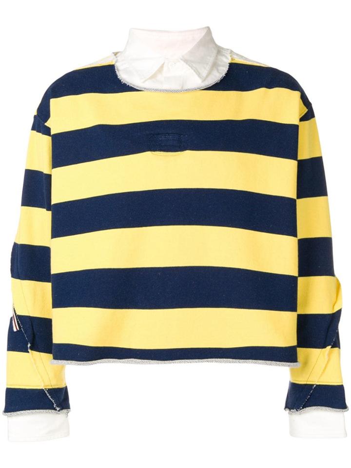 Facetasm Double Layer Sweatshirt - Blue