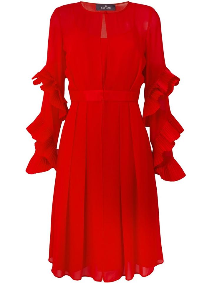 Capucci Pleated Details Dress