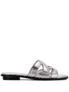 Michael Michael Kors Open-toe Sandals - Silver