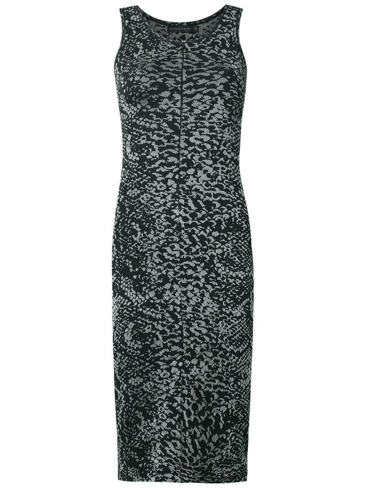 Cecilia Prado - Knit Midi Dress - Women - Acrylic/lurex/viscose - M, Black, Acrylic/lurex/viscose