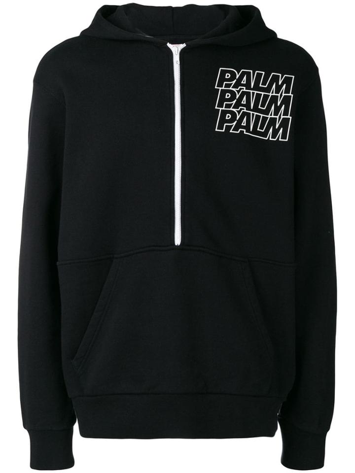Palm Angels Chest Logo Jumper - Black