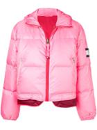 Tommy Hilfiger Zipped Padded Jacket - Pink